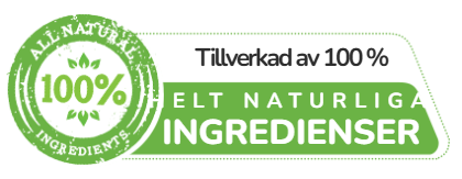 Certificação CardioGenix - 100% Naturliga Ingredienser